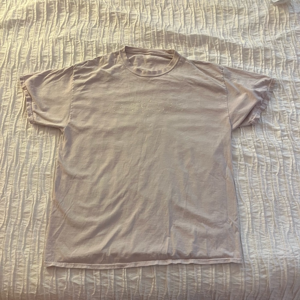 pacsun ps/la purple planet oversized tee